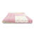 Knitted Cotton Patchwork Throw Blanket-111115865