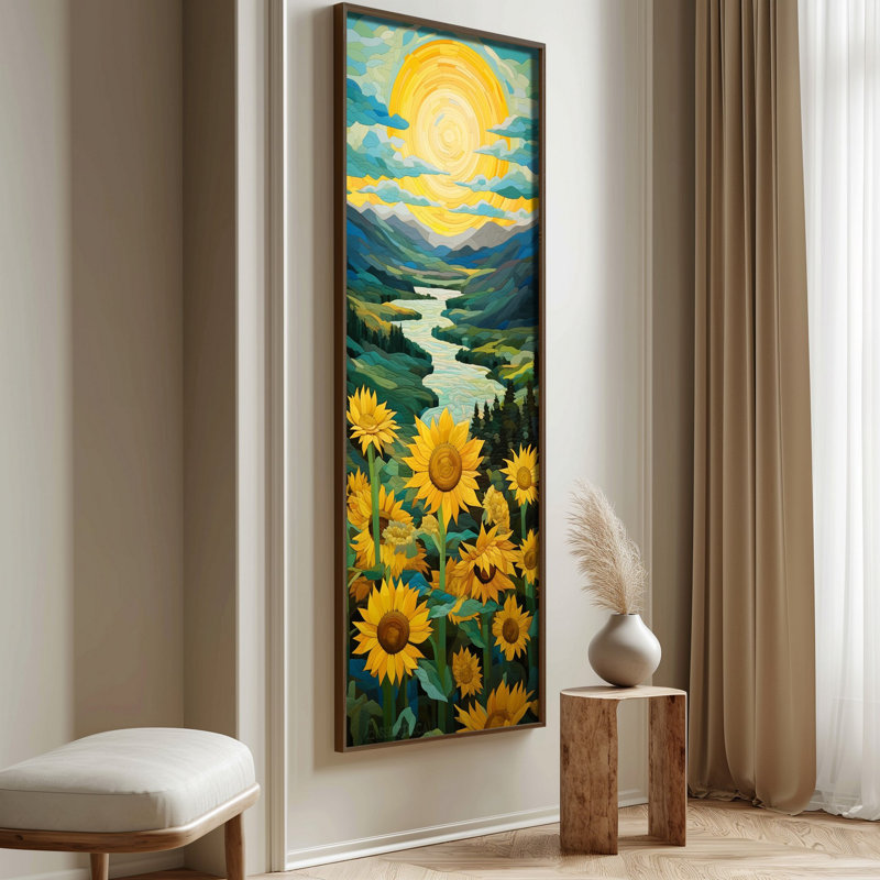 Elegant Decorative Framed MDF Painting, 15.8 x 47.2 inches | 100% UV Printed on 3 mm MDF with Durable 100% Pine Wood Frame (Thickness: 0.14 inches) | Perfect Wall Art for Living Room, Bedroom & Office Décor