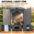 6 ft. W x 10 ft. D Resin Outdoor Storage Shed with Floor and 2 Windows-131267949