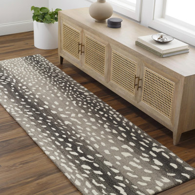 Bauwine Wool Animal Print Indoor Rug