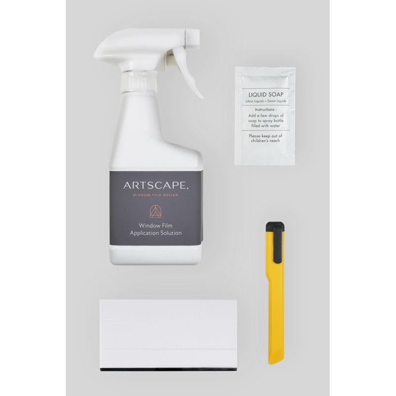 Artscape Clear Window Film Application Kit with Stainless Steel Blade