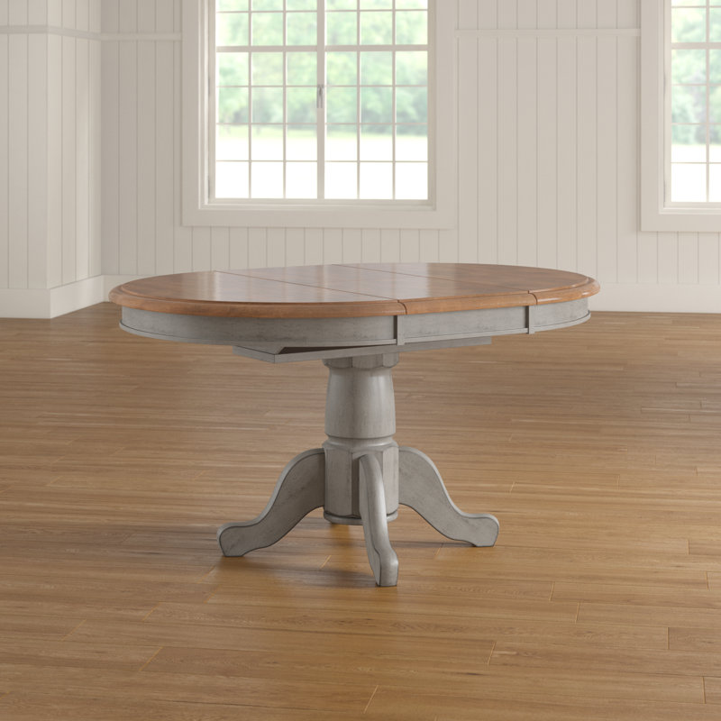 Oval Solid Wood Dining Table