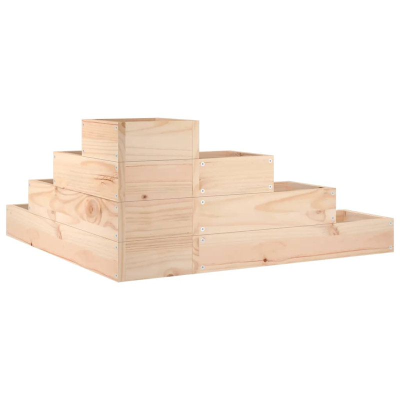 Aishe Planter Box, Brown, 36cm H x 80.5cm W x 79cm D