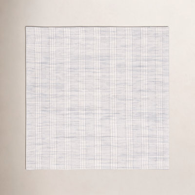 Hoxton Gray Beige Hand-Woven Striped Wool Rug
