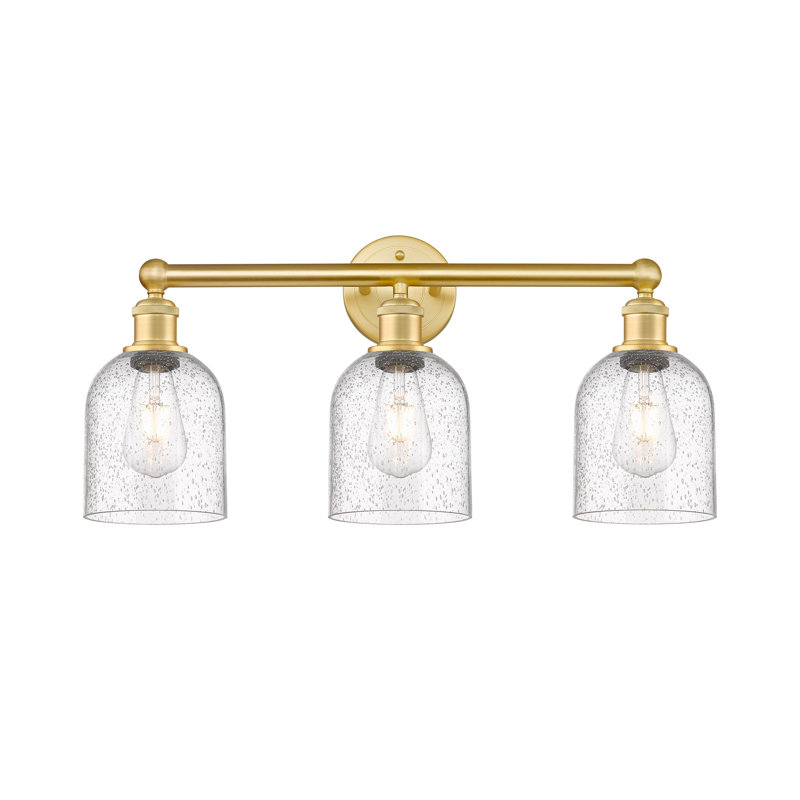 Allysson 3 - Light Dimmable Vanity Light, Seedy, Satin Gold