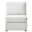 Chaise sans accoudoirs Chauncy - Ivoire-253900888