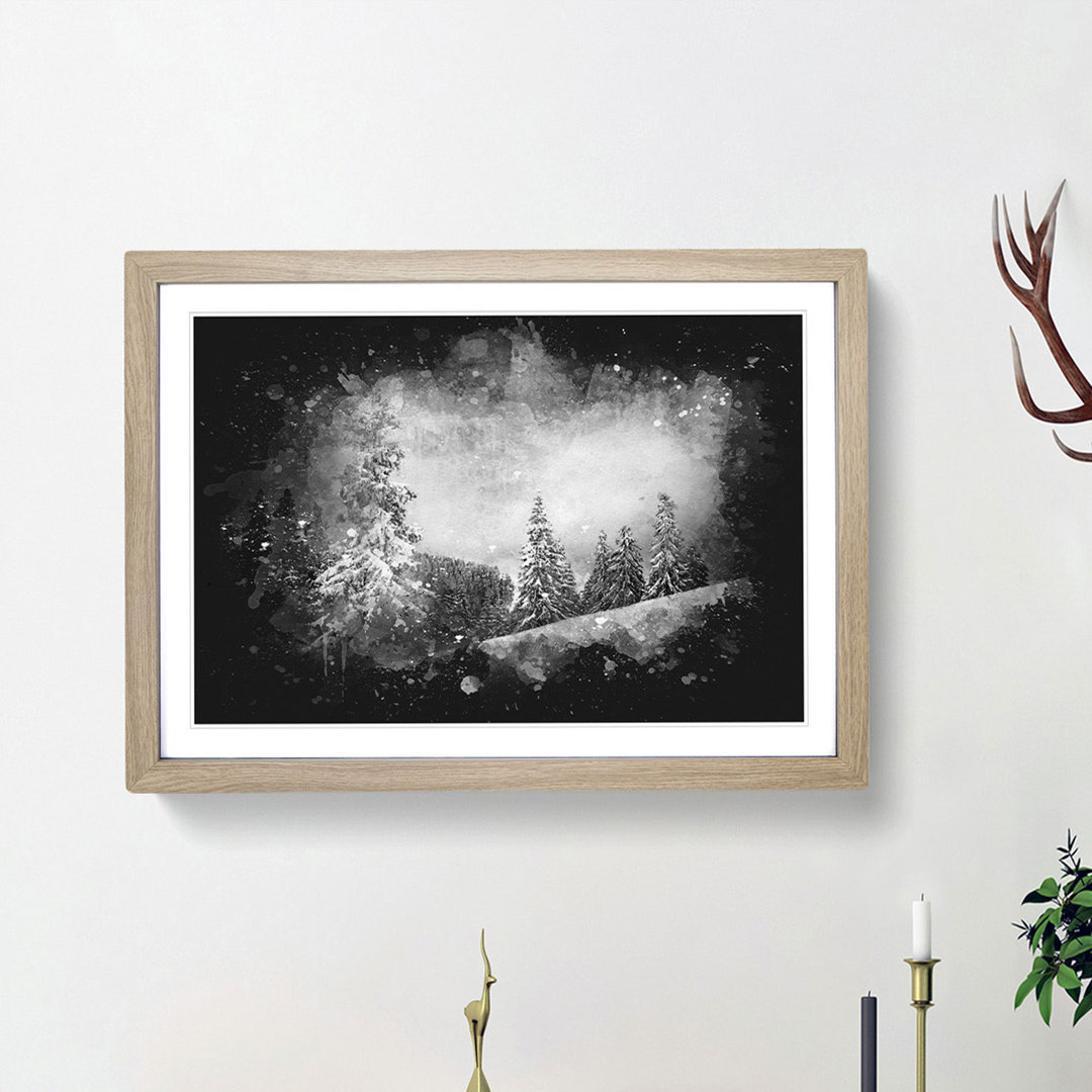 Mystical Woods - Picture Frame Graphic Art Print