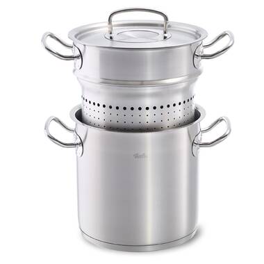 Giantex Ginatex 11-Quart Steam Juicer, Pasta Pot w/Tempered Glass Lid, Easy to Use Stainless Steel Steamer Pot for Cooking GLO660806