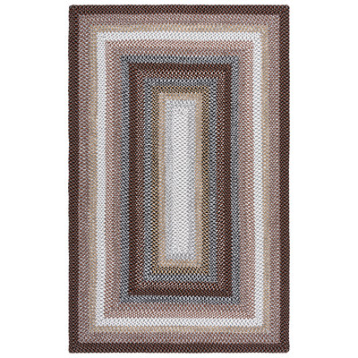 Tapis intérieur / extérieur tressé lavable à la machine