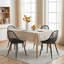 Dining Chair Plastic Seat with Sturdy Metal Legs-791617962