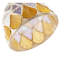 Dome Shaped Pendant Ceiling Light Shade With Structured Mosaic Glass By 