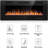 Ebern Designs Black Electric with BTU 5100-1203784299