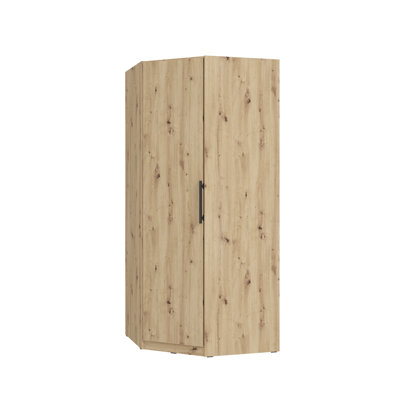 Cadixo 1 Door Manufactured Wood Wardrobe