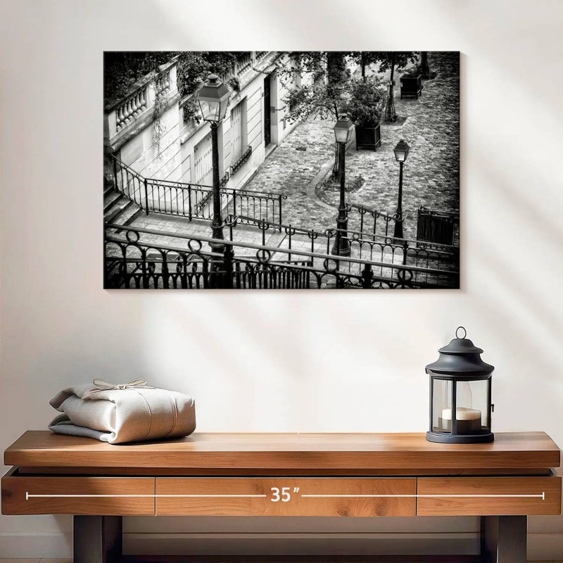 Keesha Staircase Montmartre II, 16" H x 24" W