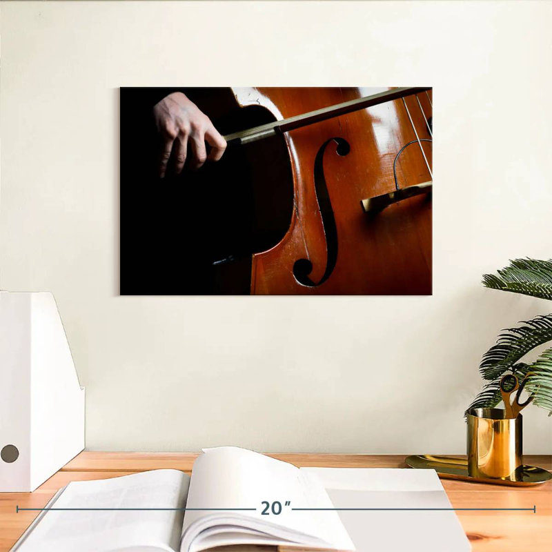 Abarca Double Bass Play, 8" H x 12" W