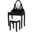 Ensemble coiffeuse et tabouret Johnny-31272148