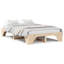 Bed Frame Solid Pine Wood Durable-195763045-195763040