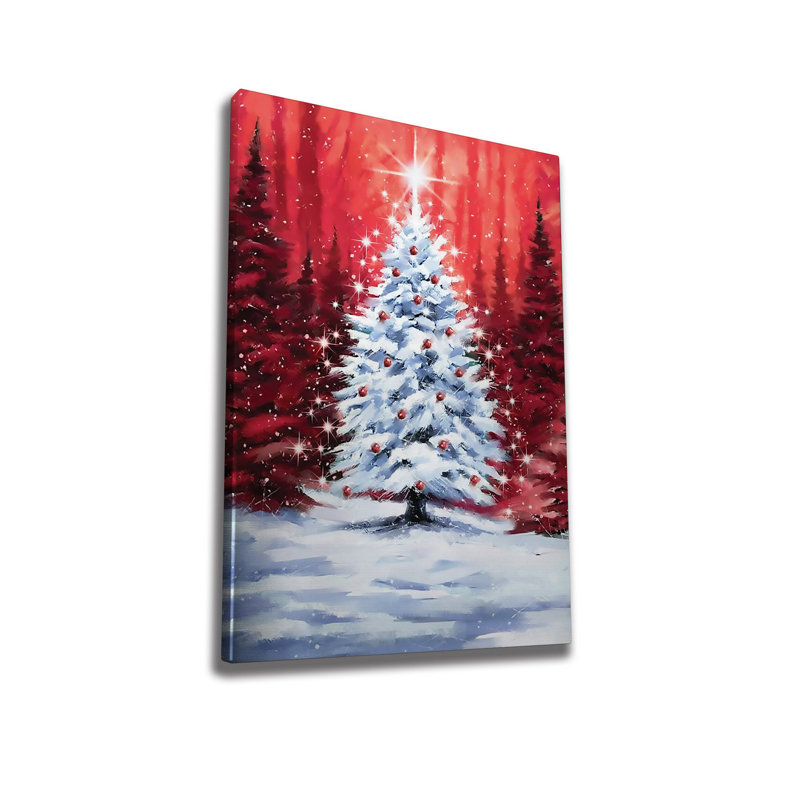 Peinture décorative sur toile, H 27,56 po x l 19,69 po
