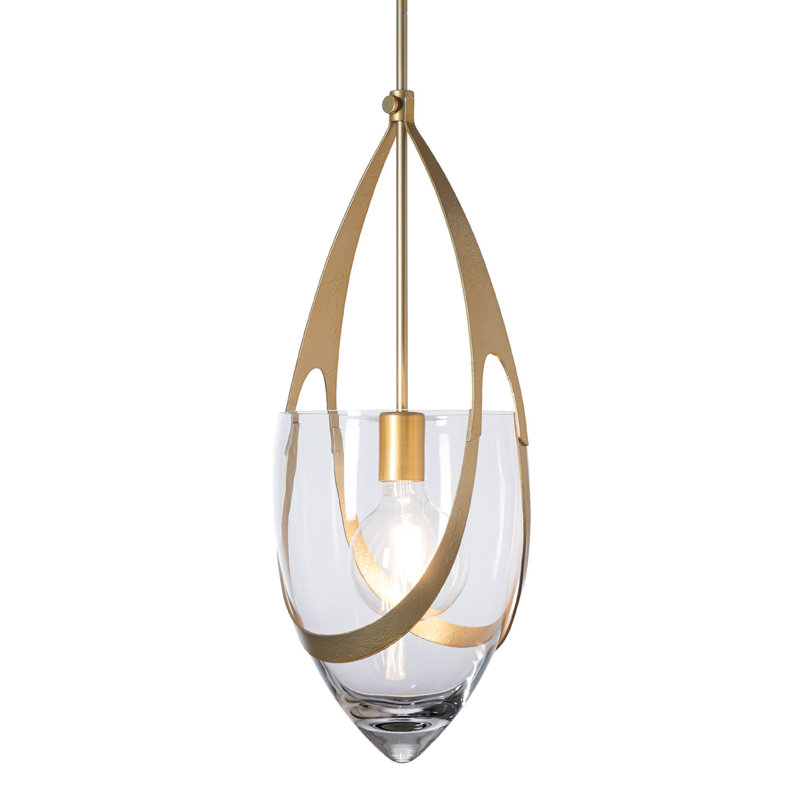 Vaso Pendant - Oil Rubbed Bronze, Modern Brass