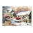 'Snowy Farmyard' Print on Wrapped Canvas-21938373