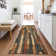 Premium Machine Washable Kumbhar AMF1301 Stripes Rug