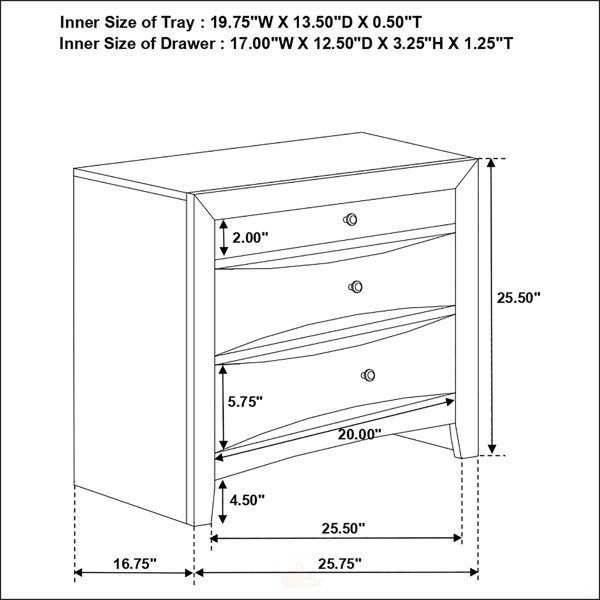 Dimensions du produit