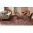 Red Hand Knotted Wool Traditional Floral Area Rug-85274751