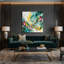 «Hawaiian Bird Pairs», art mural sur toile beige-613586295