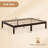 Wooden Platform Bed Frame 14" With Rubber Wood Legs Under-bed Storage-323287367-323287365
