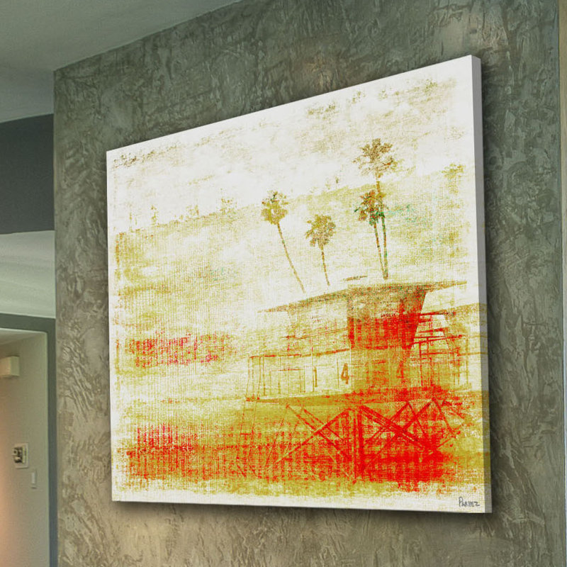 Parvez Taj - Wrapped Canvas Painting, 45cm H x 45cm W x 5cm D