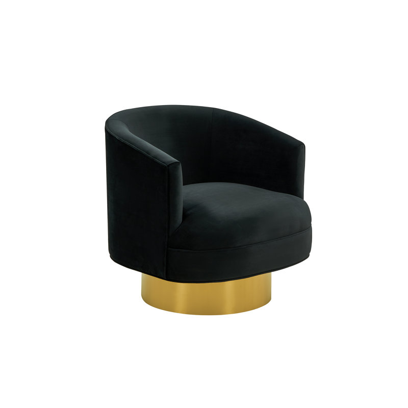 Fauteuil demi-tonneau rembourré Steyr