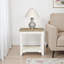 Table de bout en bois avec rangement Odum-78160687