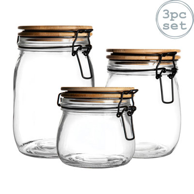 Metal Jar - Set of 3