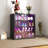 Quality Shoe Box With Led - 4 Tier Stackable Wooden Storage Glass Door For Sneakers Stain-453226734