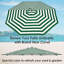Parasol de remplacement pour terrasse 8 pi-1854993703