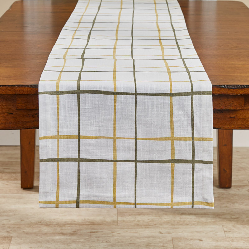 Linge de table Cja, Carreaux