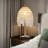 19" Vintage Crystal Table Lamp – Elegant Waterfall Design With Marble Base (bulb Not Included)