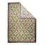 Wool Floral Area Rug in Yellow