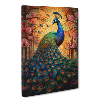 Peacock Orphism - Print