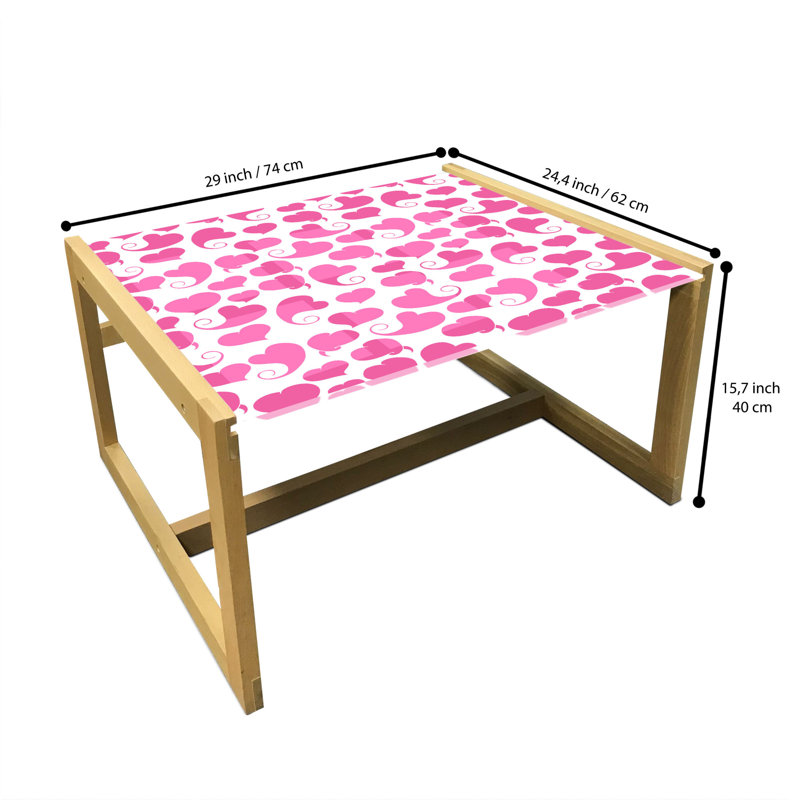 Jacobba Sled Coffee Table, 62cm H x 74cm W x 40cm D