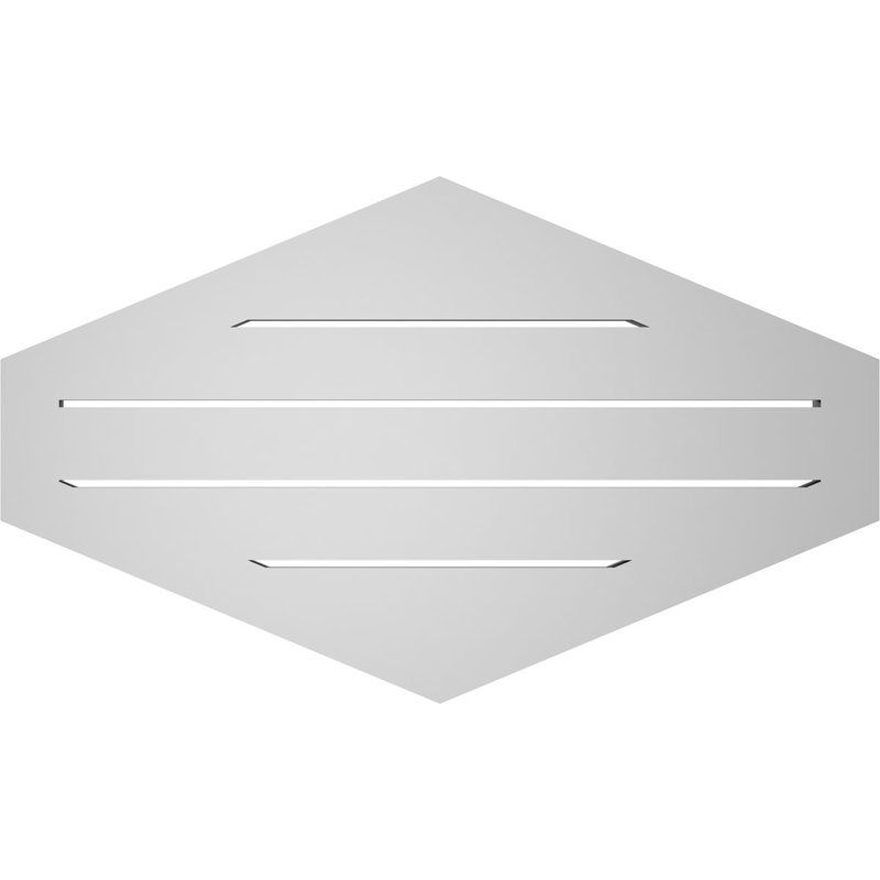 Pente verticale verticale en uréthane 5 pi, H 18 po x l 30 po x P 1,5 po