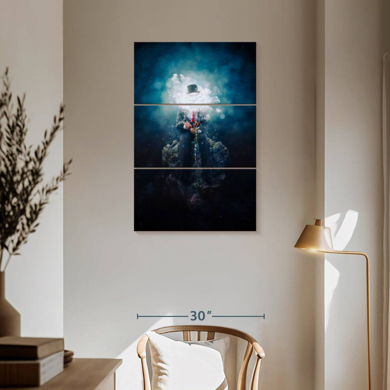 Kelan Man's Patience, 57" H x 36" W