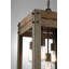 Lustre rectangulaire unique à 5 lumières Harworth