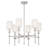 Tatianna 6 - Light Steel Dimmable Chandelier-1037799178