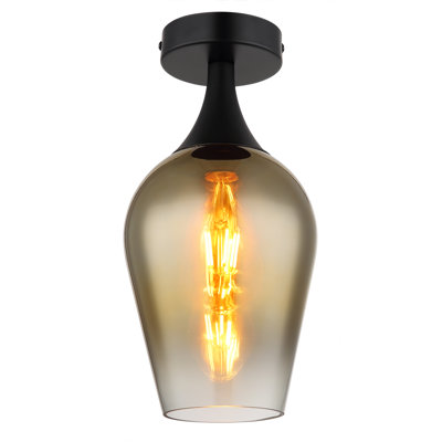 Glass Flush Mount
