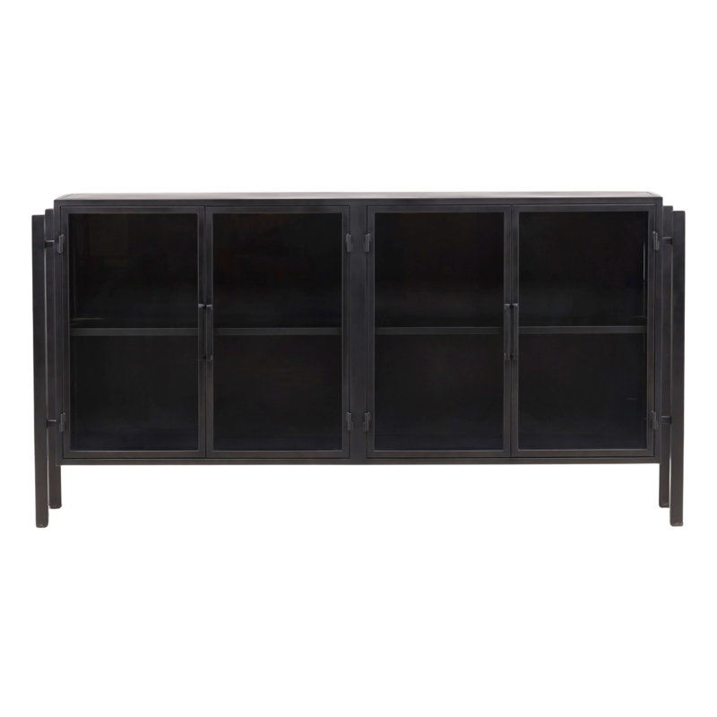 Grazia 73" Wide Sideboard, Black