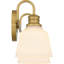 Baya 2-Light Aged Brass Bath Light