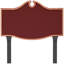 Colonial 1-Line Wall Address Plaque-2099913322