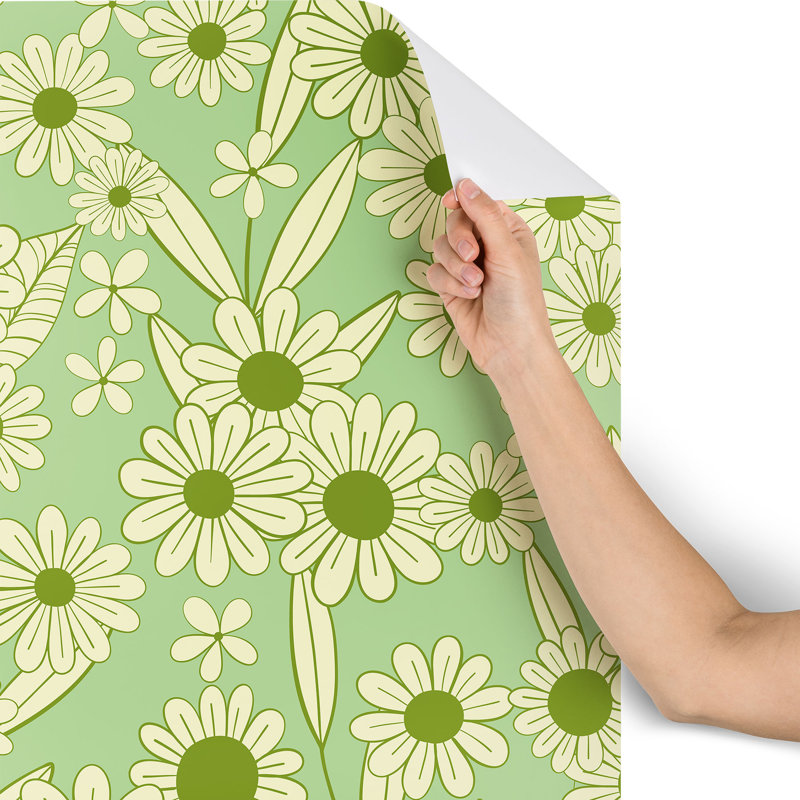 Panneau floral Zarazoga, L 10 pi x l 24 po