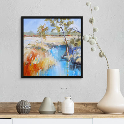 Reproduction d’art sur toile, "Summer Creek" par Craig Trewin Penny